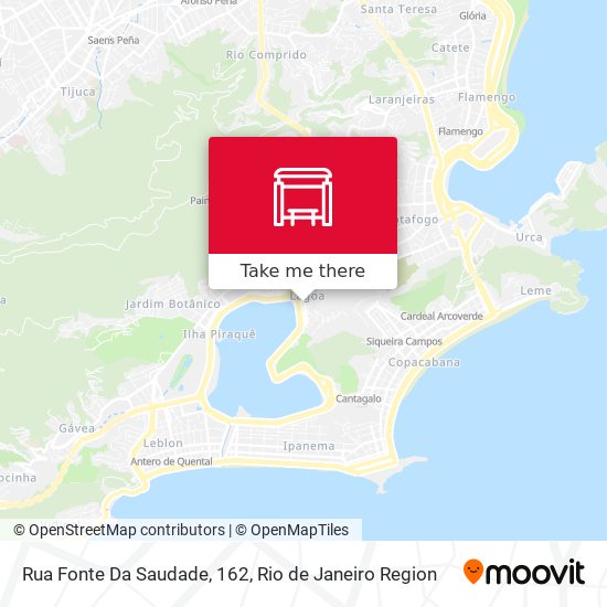 Mapa Rua Fonte Da Saudade, 162