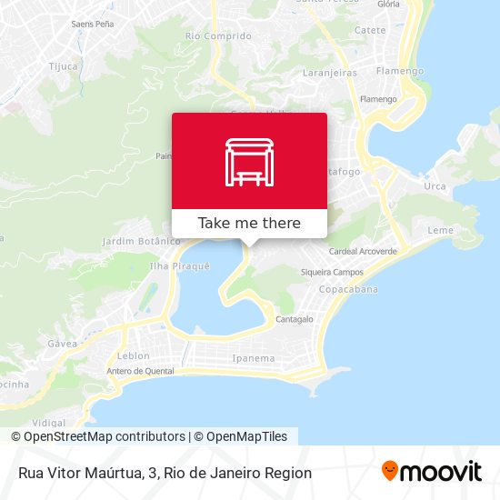 Rua Vitor Maúrtua, 3 map