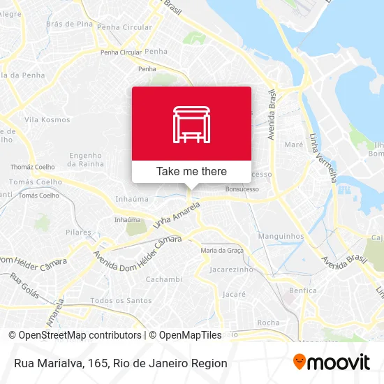 Rua Marialva, 165 map