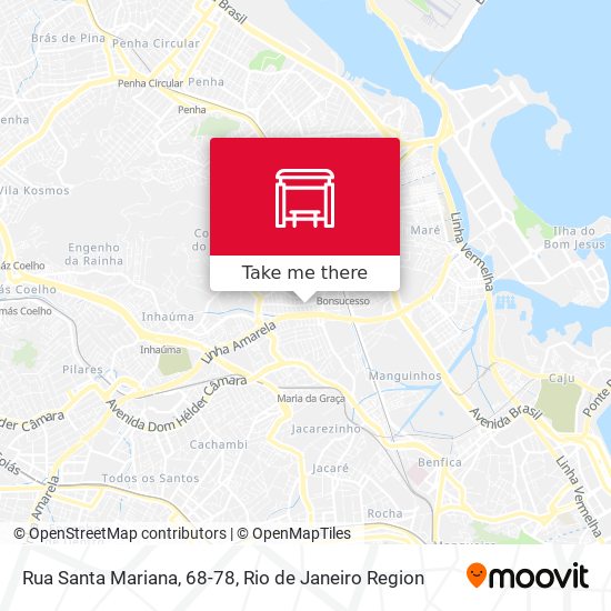 Rua Santa Mariana, 68-78 map