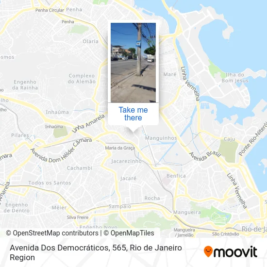 Avenida Dos Democráticos, 565 map
