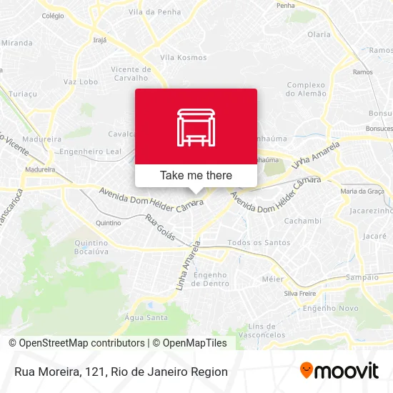 Rua Moreira, 121 map