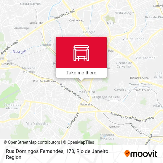 Rua Domingos Fernandes, 178 map