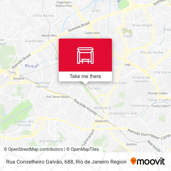 Rua Conselheiro Galvão, 688 map