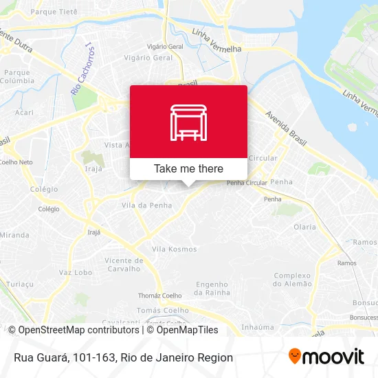 Rua Guará, 101-163 map