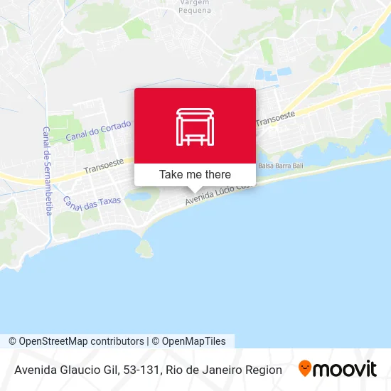 Avenida Glaucio Gil, 53-131 map