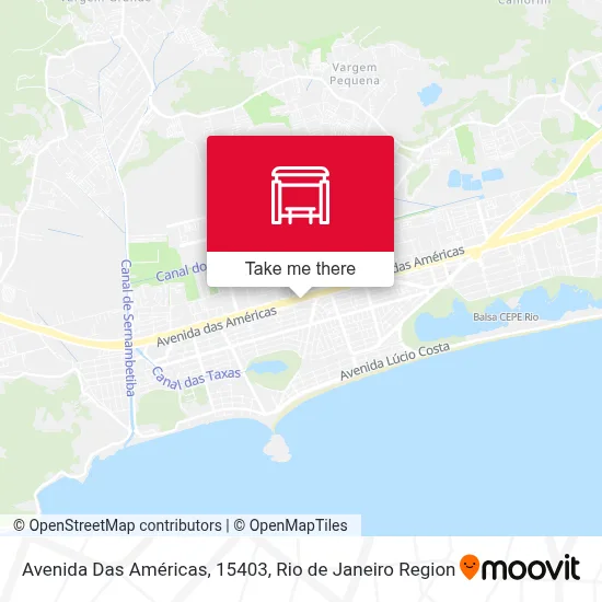 Avenida Das Américas, 15403 map