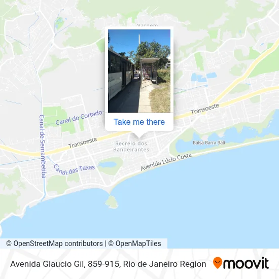 Avenida Glaucio Gil, 859-915 map