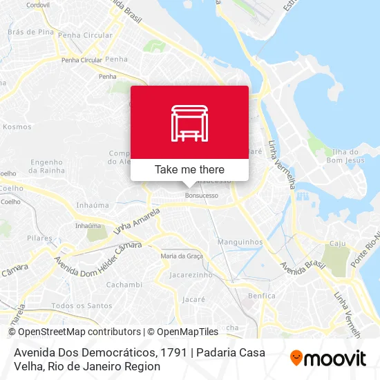 Avenida Dos Democráticos, 1791 | Padaria Casa Velha map