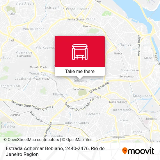 Estrada Adhemar Bebiano, 2440-2476 map