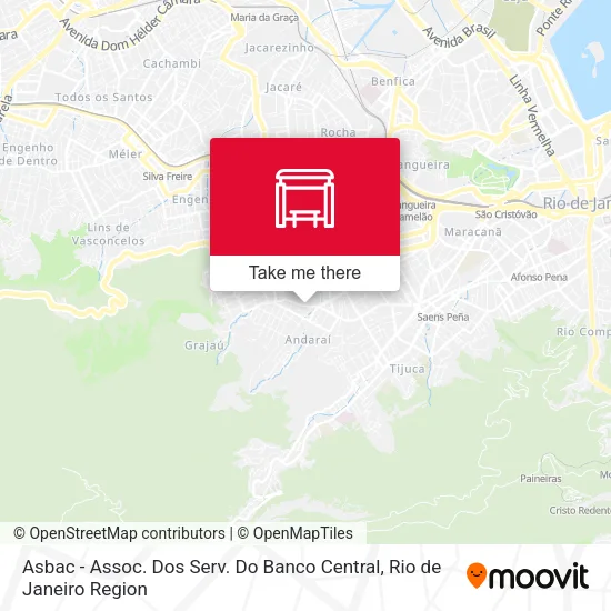 Asbac - Assoc. Dos Serv. Do Banco Central map