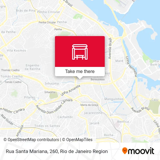 Rua Santa Mariana, 260 map
