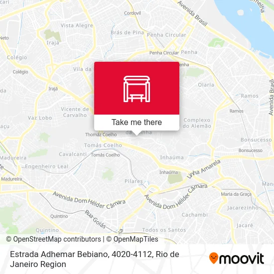 Estrada Adhemar Bebiano, 4020-4112 map