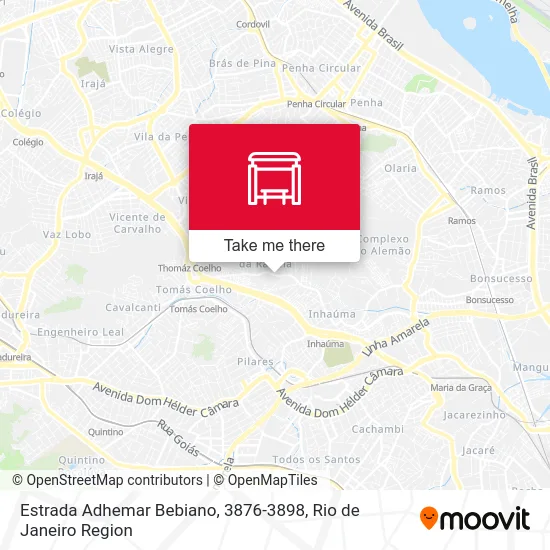 Estrada Adhemar Bebiano, 3876-3898 map