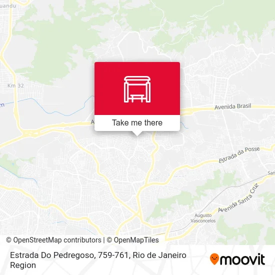 Estrada Do Pedregoso, 759-761 map