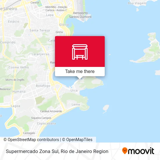 Supermercado Zona Sul map