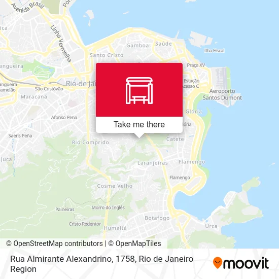 Rua Almirante Alexandrino, 1758 map