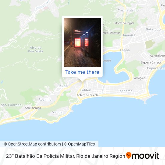 Mapa 23° Batalhão Da Polícia Militar