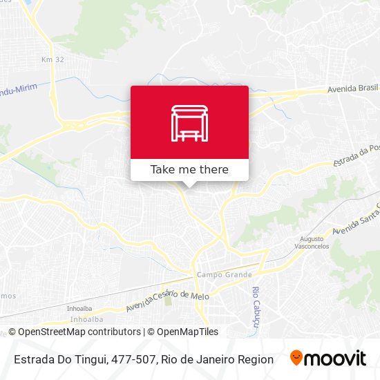 Estrada Do Tingui, 477-507 map
