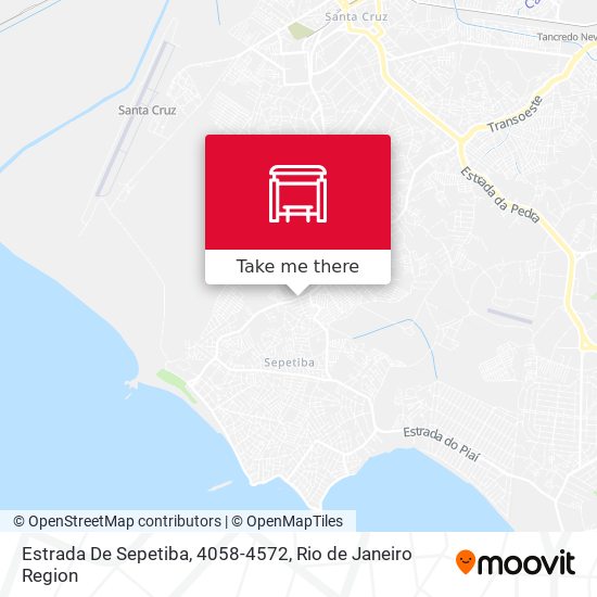 Estrada De Sepetiba, 4058-4572 map