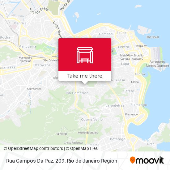 Mapa Rua Campos Da Paz, 209