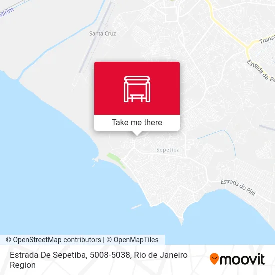 Estrada De Sepetiba, 5008-5038 map