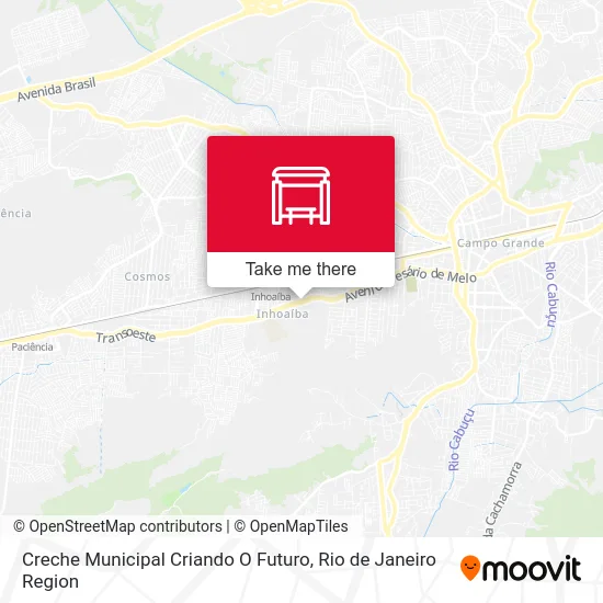 Creche Municipal Criando O Futuro map