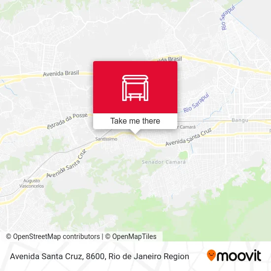 Avenida Santa Cruz, 8600 map