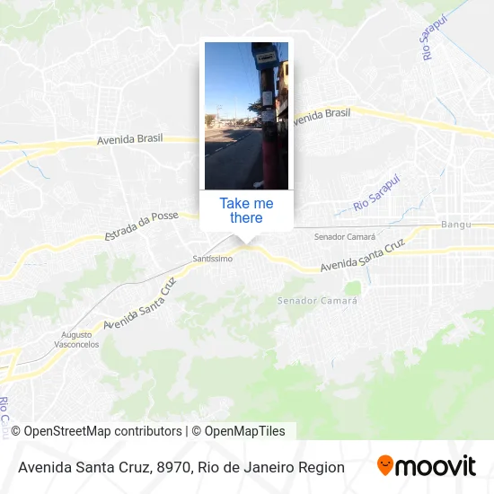 Avenida Santa Cruz, 8970 map