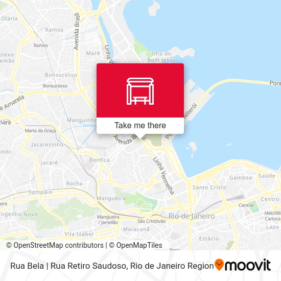 Rua Bela | Rua Retiro Saudoso map