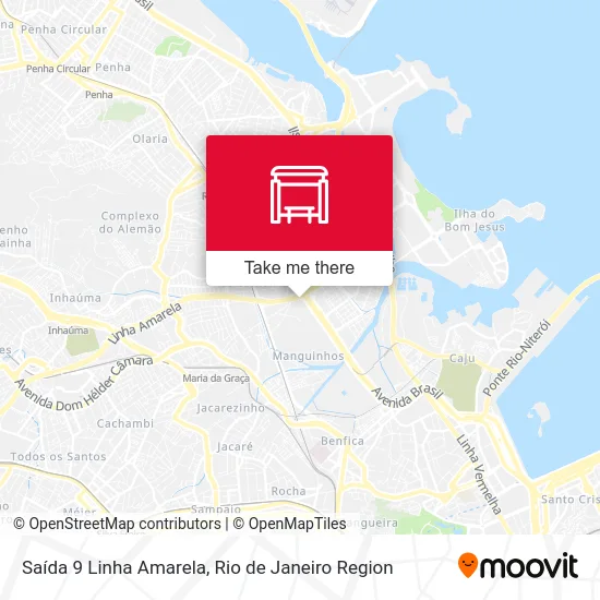 Saída 9 Linha Amarela map