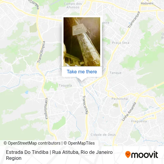 Estrada Do Tindiba | Rua Atituba map