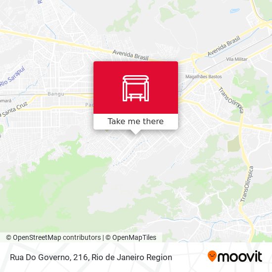Rua Do Governo, 216 map