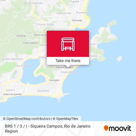 BRS 1 / 3 / I - Siqueira Campos map