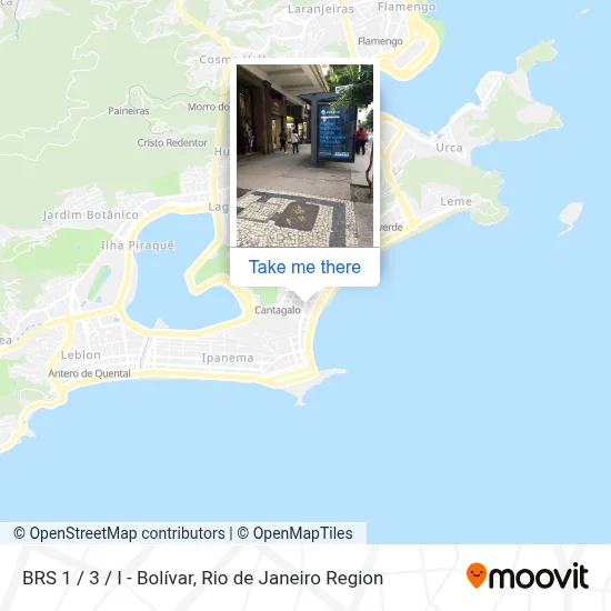 BRS 1 / 3 / I - Bolívar map