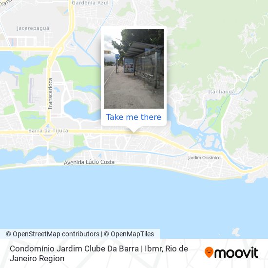 Mapa Condomínio Jardim Clube Da Barra | Ibmr