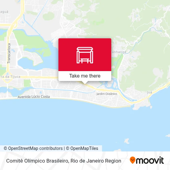 Comitê Olímpico Brasileiro map