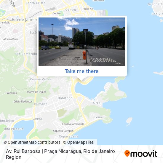 Mapa Av. Rui Barbosa | Praça Nicarágua