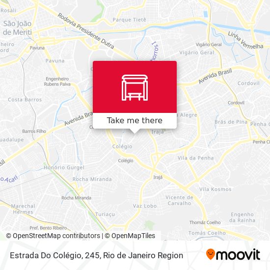 Estrada Do Colégio, 245 map