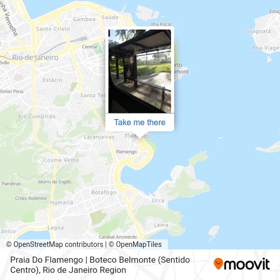 Praia Do Flamengo | Boteco Belmonte (Sentido Centro) map
