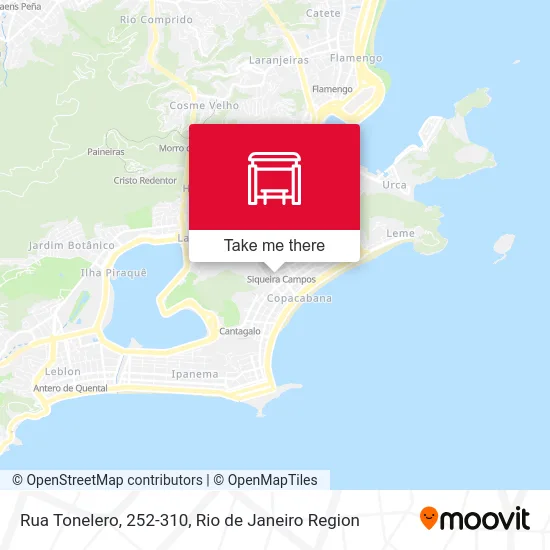 Rua Tonelero, 252-310 map