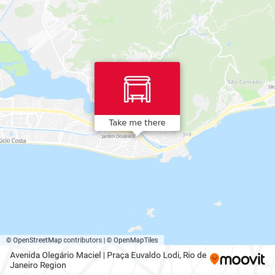 Mapa Avenida Olegário Maciel | Praça Euvaldo Lodi