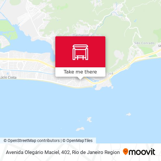 Mapa Avenida Olegário Maciel, 402