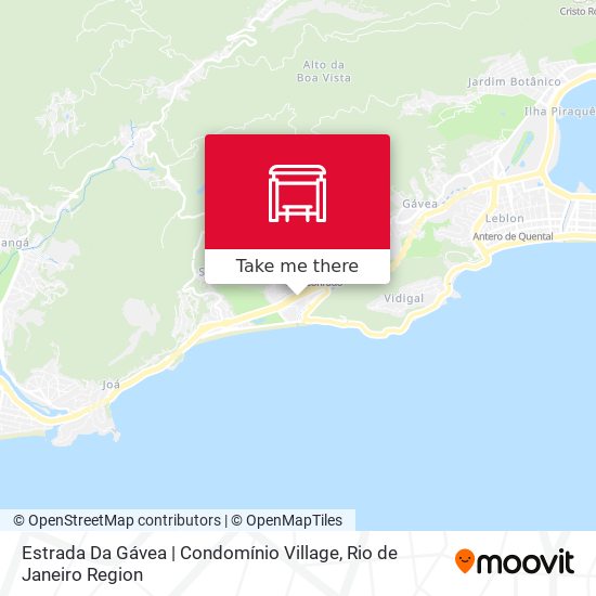 Estrada Da Gávea | Condomínio Village map