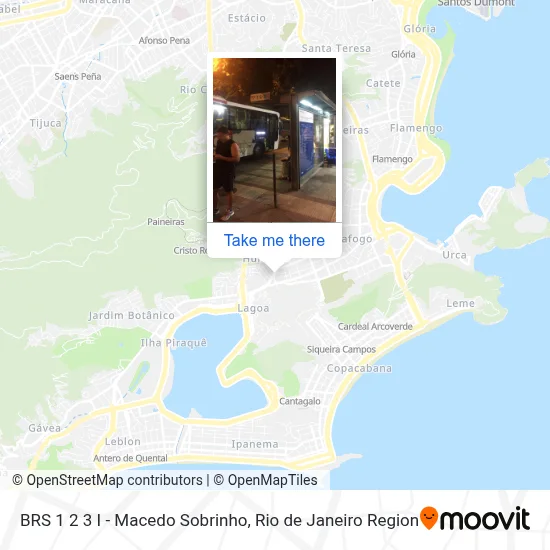 BRS 1 2 3 I - Macedo Sobrinho map