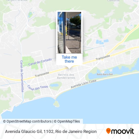 Avenida Glaucio Gil, 1102 map