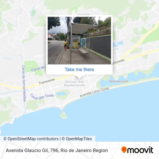 Avenida Glaucio Gil, 796 map