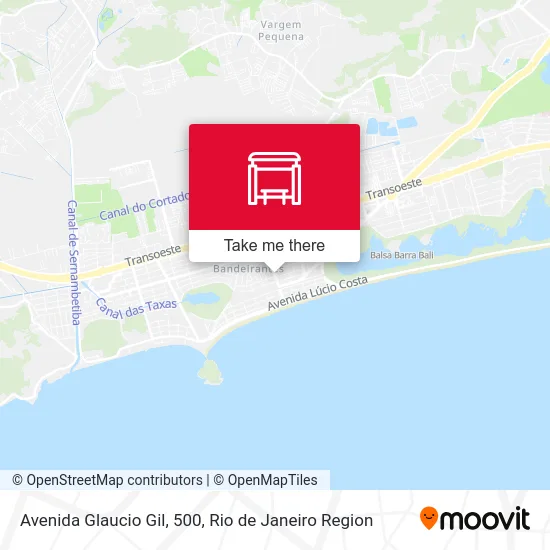 Avenida Glaucio Gil, 500 map