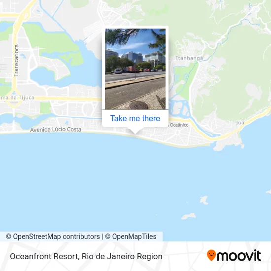 Oceanfront Resort map