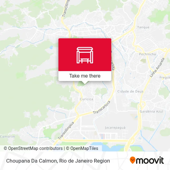 Choupana Da Calmon map